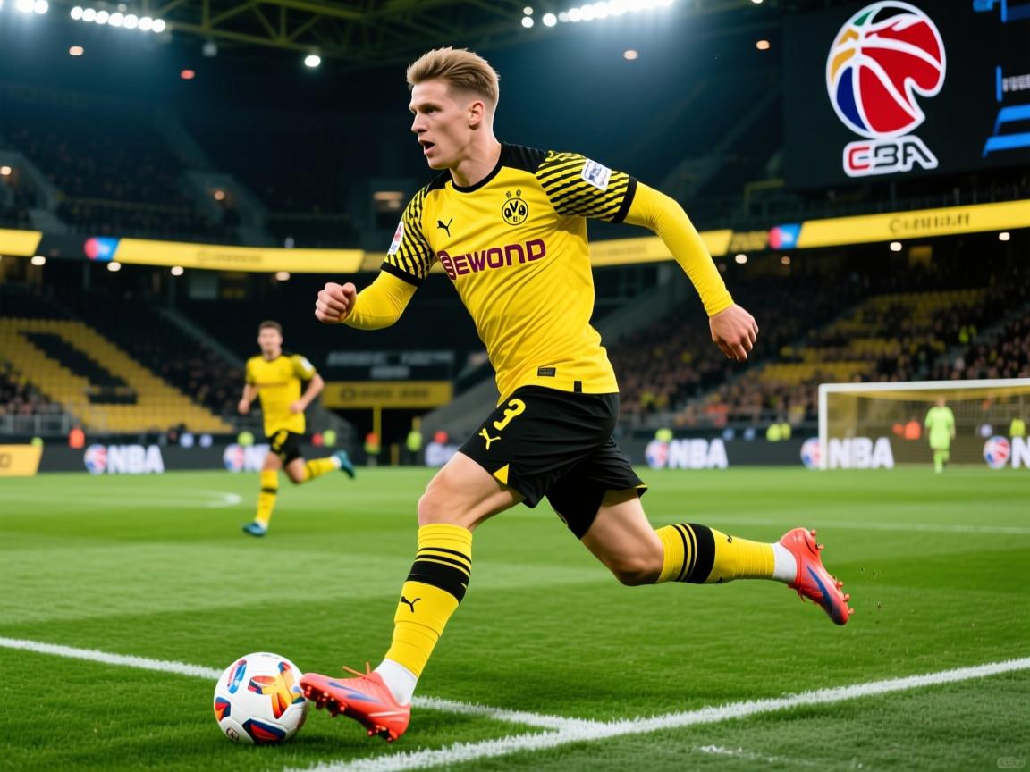 多特蒙德前锋耀眼表现，火力全开助球队前进